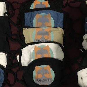 Pan.imus logo face masks